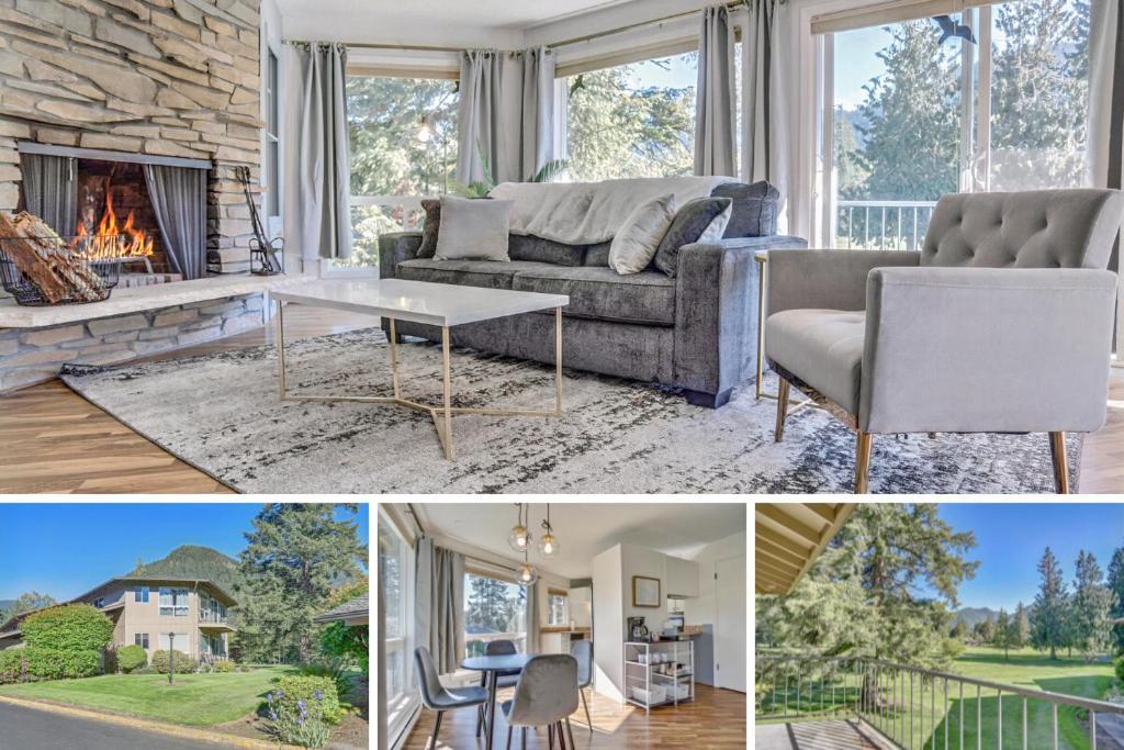 Ski-Mount Hood Charm-Welches,Golf And Ski Resort Condo,W&D, Wifi,Near Woods,Hiking,Fishing Mount Hood Village 외부 사진